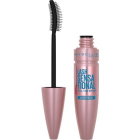 Resim Maybelline Lash Sensational Waterproof - Suya Dayanıklı Maskara Black /Siyah 