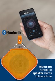 Resim GoldMaster Enjoy-60 Turuncu Mp3 Hoparlorlü Bluetooth Oynatıcı 