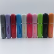 Resim 10 Adet 5ml Mini Parfüm Örnek Şişeleri, Plastik Yeniden Doldurulabilir Seyahat Boyutu, RFID Engelleme, Taşınabilir Parfüm Flakonları Hareket Halindeyken Parfüm Testi İçin 