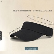 Resim 1 adet Unisex Ayarlanabilir Nefes Alabilen Ağ Spor Şapkası - Erkekler ve Kadınlar için Geniş Kenarlı Güneş Şapkası, Açık Hava Etkinlikleri, Koşu, Yürüyüş, Günlük Giyim, Yürüyüş Şapkası için Hafif Esnek Tasarım 