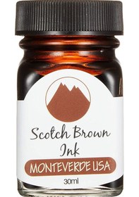 Resim Monteverde Şişe Mürekkep 30Ml Scotch Brown G309Sb 