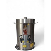 Resim Pegasus 160 Bardak Elektrikli Termostatlı 13 Lt Paslanmaz Çelik Semaver Çay Otomatı Makinesi 