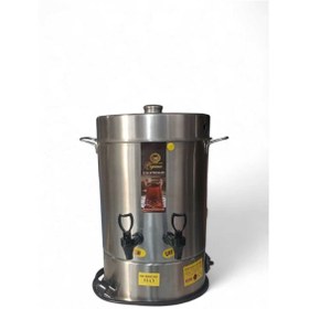 Resim Pegasus 160 Bardak Elektrikli Termostatlı 13 Lt Paslanmaz Çelik Semaver Çay Otomatı Makinesi 