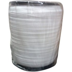 Resim Çamaşır Lastiği Düz 1 cm 75 Metre 1 Top Beyaz 