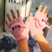 Resim 1 Çift Disney Stitch Eldiven, Mavi ve Pembe Renk Tasarımı, Çanta Ambalajı - Çiftler İçin Unisex Eldivenler, Sevimli Tema Yumuşak Rahat Sıcak Günlük İşe Giderken Kayak Temel, Noel, Sevgililer Günü, Şükran Günü, Cadılar Bayramı, Kış Eldivenleri Kadınl 