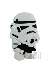 Resim Star Wars - Storm Trooper Anime Anahtarlık - 8 Cm 