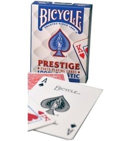 Resim Prestige Rider Back 100% Plastik Standard Endeks Oyun Kağıdı Destesi 