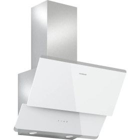 Resim Silverline Beyaz Cam Ankastre Set 3490 Oslo Beyaz Davlumbaz - CS5343W01 Ocak - BO65E1W01 Fırın 