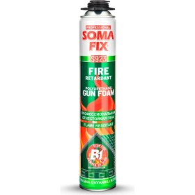 Resim Somafix 750 ml B1 Tabancalı Yangına Dayanıklı Poliüretan Köpük Tabancalı ile Kullanılır S923 