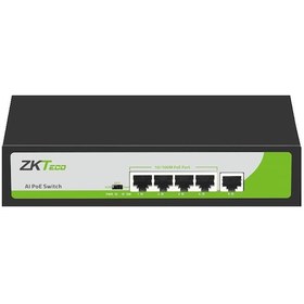 Resim PE041-55-C 4 Port Poe Switch ZKTeco