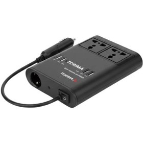 Resim Oto Çakmaklık İnvertörü Çok Amaçlı 150w Elektrik Dönüştürücü 1 Adet 
