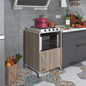 Resim Kenzlife ocak dolabı revbahar crd 85*60*56 hazır mutfak klasik set üstü ocak için arkalıksız 