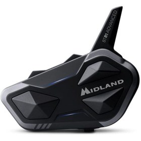 Resim Midland Btr1 Advanced Single Motosiklet Kask İçi Bluetooth İntercom 