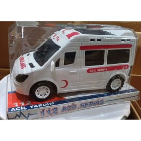 Resim Matmel Ambulans Oyuncak Araba 