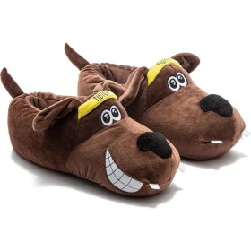 Resim Twigy Aero Kadın Hayvanlı Panduf Kahverengi 36/41 