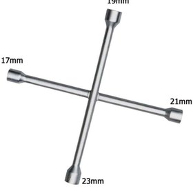 Resim 3 Tıkla 4 lü Çelik Bijon Anahtarı 17-19-21-23mm 