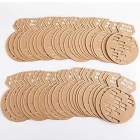 Resim Storemax Aspen 28441NA Gelin Partisi Oyunları, Yüzük Şekilli Çılgın Libs Kartları (50'li Set) Düğün Duş Oyunu, Nişan Partisi, Bekarlığa Veda Partisi Oyunu 