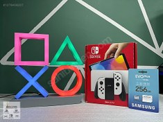 Resim Switch Oled Beyaz Çipli Oyunlu 256GB Kart OSCAR'da 16.000 TL 