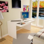 Resim Tdesigno Activa Çalışma Masası - Beyaz 