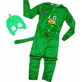 Resim Zyzqstore Kertenkele Çocuk Kostümü - Pijamaskeliler Kostümü - Gekko Kostümü - Renk: Renk , Model: Model , Boyut: Boyut , Uyg Yeşil 