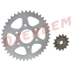Resim Bajaj Bajaj Pulsar Ns 200 Ön-arka Dişli Set 520-40t 14t İth 