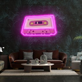 Resim MP3 Player Neon Tabela - 65cm | 26in / MultiColor 