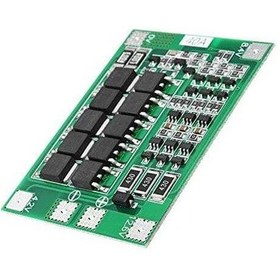 Resim 40A 18650 Lityum Pil Koruma Kartı - 11.1V 12.6V (Aşırı Şarj - Deşarj ve Aşırı Akım Koruması) 