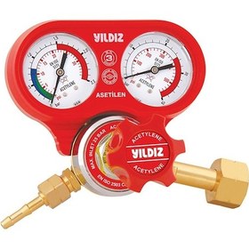 Resim Yıldız 5411S Asetilen Basınç Düşürücü Saat 