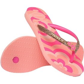 Resim Havaianas Kıds Slım Glıtter Iı Simli Kız Çocuk Parmak Arası Terlik 4146976 4146976 3128 Pembe 