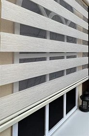 Resim StorBurada Zebra Stor Perde Krem STB 400V12-D Ekru 190 x 260 