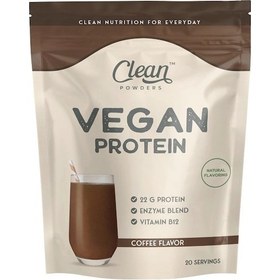 Resim Clean Powders Vegan Protein 600 Gr Kahve 