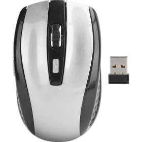 Resim Xiaoai USB Mini Alıcılı Kablosuz Fare, 2.4g Ergonomik Optik Fare, Dizüstü Pc Bilgisayar Dizüstü Bilgisayar Için 250Hz 1600DPI Bilgisayar Faresi (Gümüş) (Yurt Dışından) 