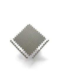 Resim 50x50 13mm Damla Desen Puzzle Tatami Minder Spor Yoga Pilates Oyun Matı Gri 