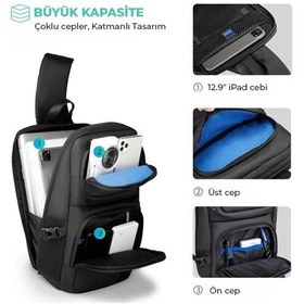 Resim Mark Ryden Bulk Kol Omuz Çantası İpad Tablet Uyumlu Mr7633 00 Siyah 