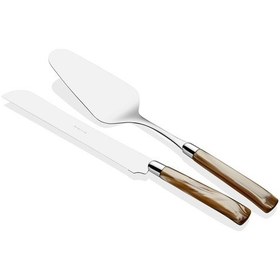 Resim Rivadossi Giada Şampanya Pasta Servis Seti 