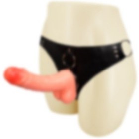Resim Odins Shop 18 CM Belden Bağlamalı İçi Dolu Strapon Penis 