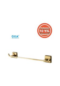 Resim Çelik Banyo Paslanmaz Pirinç 50 Cm Kumru Uzun Havluluk 50 Cm Altın Gold 