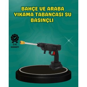 Resim Aesco 48V Şarjlı Basınçlı Yıkama Cihazı Köpük Hazneli 2025 Orijinal Model 