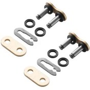 Resim Motosiklet Zincir Kilidi 520 H Universal 2 Adet Siyah 