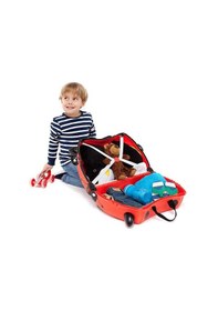 Resim Trunki Çocuk Bavulu - Uğurböceği Harley 