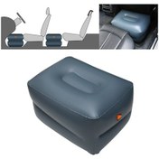 Resim Sones Z4 Pvc Küçük Kare Tabure Evrensel Araba Seyahat Şişme Tabure 