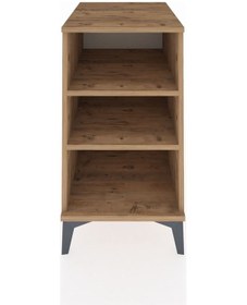 Resim Kronos Komodin 2 Raflı 44x59x80 Çam-çam Çam 