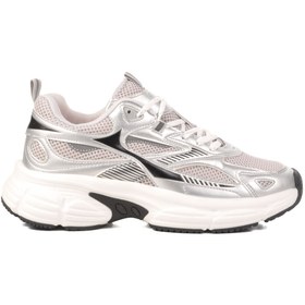 Resim AYAKMOD Gümüş Fileli Hafif Kadın Spor Ayakkabı GS-251-530 G 