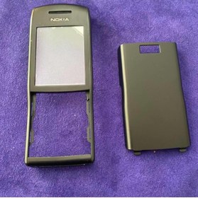 Resim Hasyılmaz Nokia E50 Ön Arka Kapak Siyah (TUŞSUZ) - E50 Kapak 