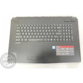 Resim MSI Uyumlu Gl72 6Qd-201Tr Klavye Üst Kasa Klavyeli Kasa Palmrest 