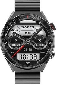 Resim Sword Wia Watch 3 Siyah Akıllı Saat SW-WIA103 KUTUSU AÇIK SIFIR 