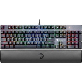 Resim Gamepower Ogre Rgb 60m Red Switch Türkçe Q Usb Mekanik Gaming Klavye 