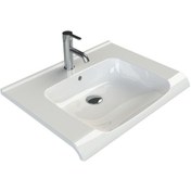 Resim Turkuaz Seramik Sermaik Cerastyle Anova 65 x 50 CM Etajer Uyumlu Lavabo 
