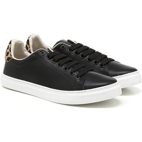 Resim Sneaker Günlük Kadın Mar-25y-209-02 John May Siyah-leopar Siyah-leopar Siyah - Leopar 