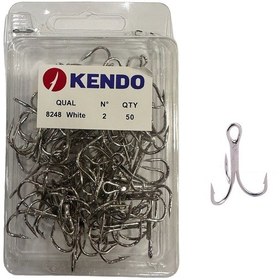 Resim Kendo 8248 No:2 Nikel Üçlü İğne 50 Adet 